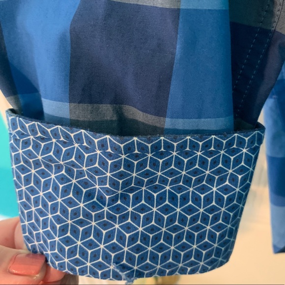 Ted Baker contrast flip cuff shirt - Picture 2 of 8